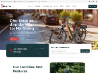 Theme WordPress cho thuê xe đạp